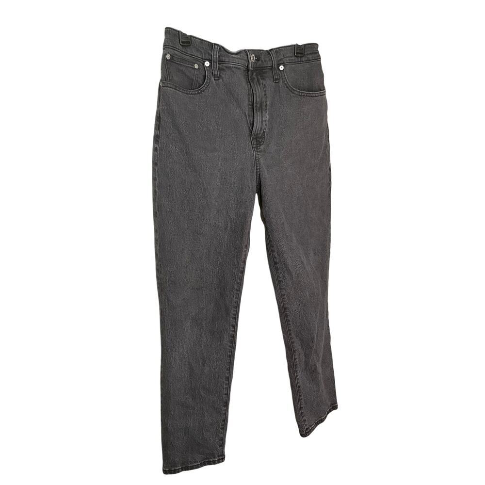 Madewell The Perfect Vintage Skinny Jeans High Rise Denim Black Womens Size 29